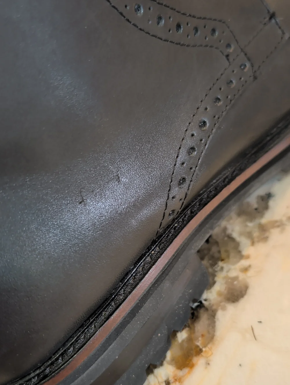 MEN'S MARK NASON, GENTLY PREOWNED BLACK SIZE 11.5 BOOTS